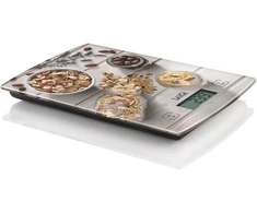 Laica elektroninės virtuvinės svarstyklės stiklinės Lcd 5kg 4.5kg 1vnt