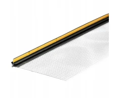 Langų apdailos profilis su tinkleliu Pvc Grafitas 2,5m