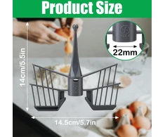 Lazulithic 2 vnt. drugelio formos maišymo priedas, skirtas Thermomix Tm5 Tm6 Tm31, drugelio formos maišytuvas Thermomix priedams, maisto smulkintuvo atsarginės dalys, skirtos Vorwerk Thermomix maisto smulkintuvui