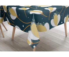 Le Jardin du Lin staltiesė 145 x 145 cm, sukurta ir pagaminta Turkijoje