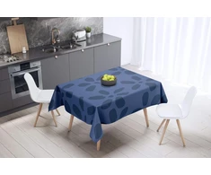 Le Jardin du Lin virtuvinis dekoratyvinis staltiesė mėlyna 140 x 140 cm - sukurta ir pagaminta Turkijoje