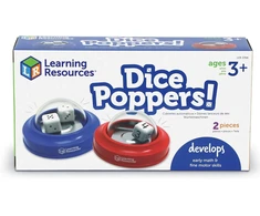 Learning Resources Dice Machines rinkinys (2 vnt.) - žaidimams ir matematikai, nuo 3 metų