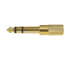 Lechpol adapterio perėjimas iš Jack 6.3mm į Jack 3.5mm lizdą
