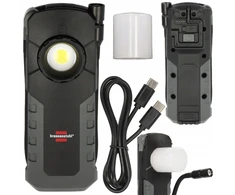 Led dirbtuvių lempa, rankinis akumuliatorinis prožektorius Brennenstuhl 1000lm, Ip54