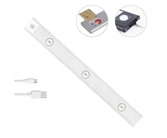 Led lemputė su judesio davikliu, 40 cm juosta, usb