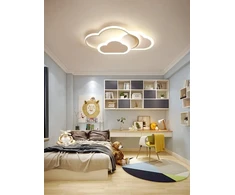 Led lubų šviestuvas, kūrybinga debesų lubų lempa, 32 w, 2700 lm, 42 cm, šaltai balta 6000 k, modernus baltas lubų šviestuvas, sieninis šviestuvas svetainei, miegamajam, prieškambariui ir vaikų kambariui