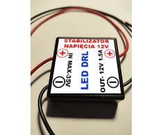 Led stabilizatorius įtampos reguliatorius 12v Led Drl ir atbulinės eigos kameroms 1.5a