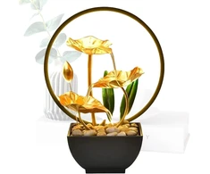 Led vidaus fontanas su apšvietimu, 28 cm