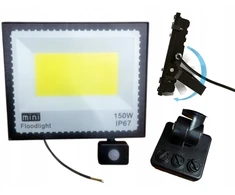 Ledlife Prožektorius halogeninis šviestuvas 150w 6500k 10500lm ip67 judesio daviklis 120° kampas