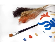 Lefranc Bourgeois 300237 teptukas, plokščias teptukas - Nr. 8/16/24, trumpas kotelis, 3