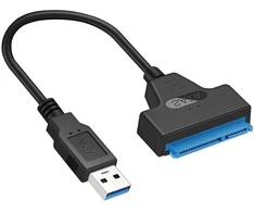 Leibochao usb 3.0 į sata adapteris, 5 gbps kabelis 2.5 colio hdd/ssd - palaiko windows xp/vista/7/8/10, mac os ir linux