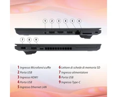 Lenovo, paruoštas naudojimui Intel Core i5 nešiojamas kompiuteris su Office 2021 paketu, nešiojamas kompiuteris su 14 colių Hd ekranu, 16gb Ram, 512gb Ssd, Win 11 Pro, itališka garantija (atnaujintas)