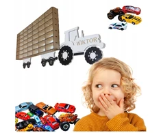 Lentyna automodeliams Hot Wheels, 49 vietos automobiliams, organizeris