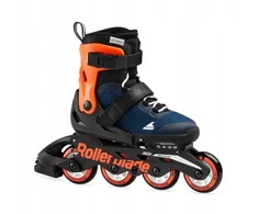 Leszno Nauji Junior Rollerblade Microblade riedučiai, dydis 36.5-40.5, Midblu/warmorange