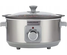 Garų puodas Lėtaeigis puodas Morphy Richards 3.5l, aliumininis