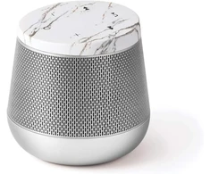 Kompiuterio kolonėlės Lexon - Miami Sound garsiakalbis - nešiojamas garsiakalbis - madingas ir plonas dizainas - hp 5 w - įkraunamas per usb - kompaktiškas dydis - aukso/marmuro baltumo, 3660491005259