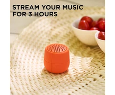 Kompiuterio kolonėlės Lexon Mino X Bluetooth garsiakalbis, atsparus vandeniui, 3w, rožinis