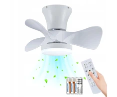 Lighton lubinis ventiliatorius su led apšvietimu, 56 cm