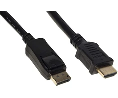 Link Lkcdph18 Displayport 1.2 - Hdmi® 1.4 kabelis 4kx2k 60 Hz paauksuoti kontaktai 1.8 m
