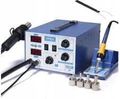 Litavimo stotis 2in1 (karšto oro ir antgalinė) Yihua 872d+ 700 W