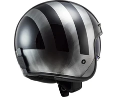 Ls2, atviras motociklo šalmas bob lines juodas jeans, l