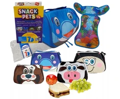 Lunchbox Termo krepšys su šaldymo elementu vaikams į mokyklą Snack Pets Tv