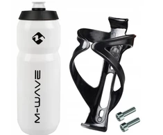 M-wave dviračio buteliuko ir laikiklio komplektas 750ml