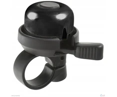 M-wave Mini Ding Dong skambutis, juodas, ant vairo 22,2 mm