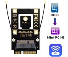 M.2 Ngff A Key į Mini Pci-e Adapteris Wifi Kortelėms