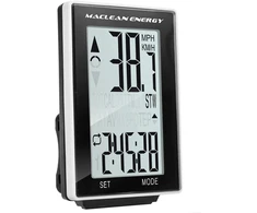 Maclean Mce 16 in 1 dviračio kompiuteris, spidometras, odometras, skaitmeninis dviračio spidometras