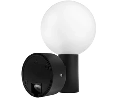 Maclean Mce515 led sieninis šviestuvas su pir judesio davikliu, sieninis apšvietimas vidaus ir lauko sieninis šviestuvas, 15 w, ip65 atsparus vandeniui, 1600 lm, 4000 k neutrali balta, aptikimo diapazonas: maks. 10 m (juodas)
