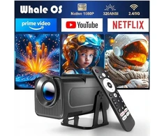 Magcubic Projektorius Hy320 Ntv Smart Beamer 1080p 5g Wifi namų kinui
