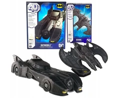 Magmaster Puzzle 4d build Batman Batmobile ir Batwing 3d automobilių modeliai surinkimui