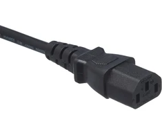 Maitinimo laidas 3m, juodas