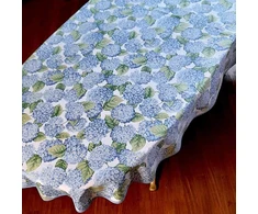 Manifattura Tessile Panama staltiesė su raštu, visų dydžių – Celestial Hydrangea Oval x6 180