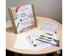 Marie Boudon Discovery Box - La Petite Aquarelle - Gėlių tema