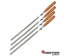 Master Grill Master Grilis iešmai daržovėms, mėsai, 4 vnt., 60 cm