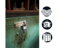 Master Lock 3eurd 38mm laminuota pakabinama spyna