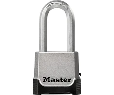 Master Lock Excell 4 skaitmenų kombinacijos 56 mm pakabinama spyna su avariniu raktu