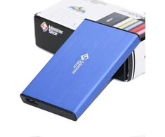 Masterstor Usb 3.0 itin greitas nešiojamas išorinis kietasis diskas 2.5 colio Sata išorinis kietasis diskas nešiojamam kompiuteriui 80 Gb mėlynas