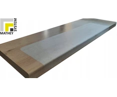 Mathey System neslystančios pakopos Glas 35x100cm