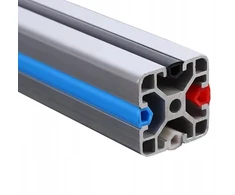 Matik dangtelis aliuminio profiliams 40x40 80x40 su 8 mm grioveliu 100cm juodas