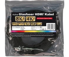 Maxtrack Active Hdmi® šviesolaidinis kabelis C507-50ml - Hdmi 2.1, 8k @ 60hz, 4k @ 120hz, Earc, 3d, Hdr, Hdcp 2.2, Yuv 4:4:4, iki 100 m atstumas