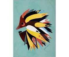 Maxwell &amp; Williams Pete Cromer reversible padėkliukai su įvairiais gyvūnų motyvais, 6 vnt., 43,5 x 28,5 cm, dovanų dėžutė, polipropilenas, įvairių spalvų
