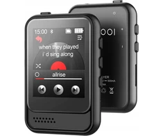 Ausinės Measy Meiyu M8 nešiojamas Mp3 grotuvas su Bt 1.8" Lcd 128x160px jutikliniu ekranu