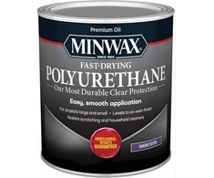 Medienos lakas Minwax Fast-drying 236ml Satin, greitai džiūstantis