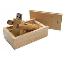 Medinis Usb atmintukas 4gb su dėžute - puiki dovana