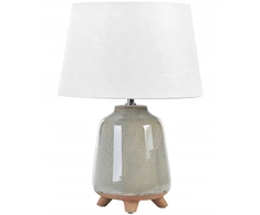 Medisana Keraminė naktinė stalinė lempa, 46 cm, pilka