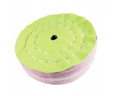 Medvilninis poliravimo diskas 200x40x16 mm, 100% medvilnė