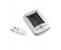 Memorabbit 128 Gb 2.0 Usb atmintinė + metalinė dėžutė + graviruotė vestuvėms